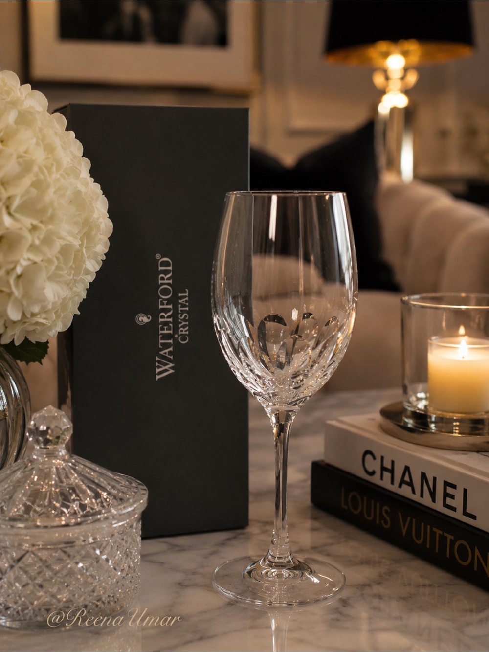 Waterford Impressions Clear Crystal Wine Goblet – Clear | Like New
